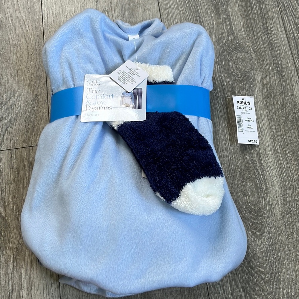 NWT Croft & barrow pajama set